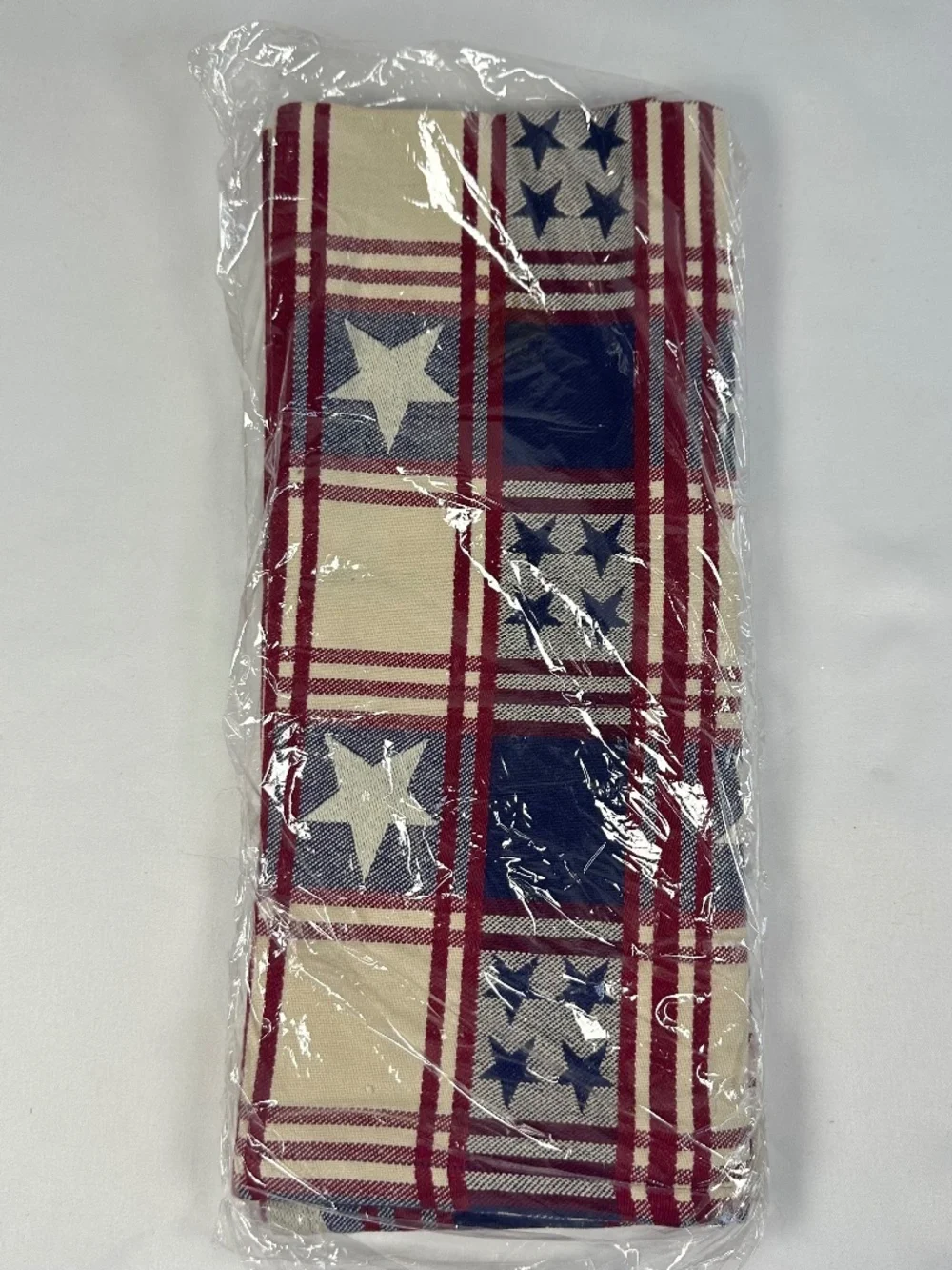 Red White Blue Stars Patriotic Kitchen Dish Towels 24